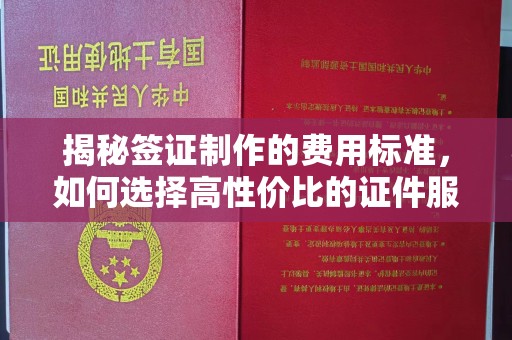 龙港揭秘签证制作的费用标准，如何选择高性价比的证件服务